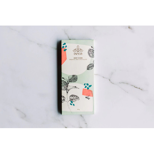 Dark Cacao Mint + Nibs 85g