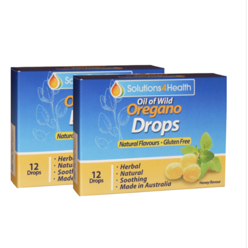  Oregano Drops Honey 12 Drops by Solutions4Health