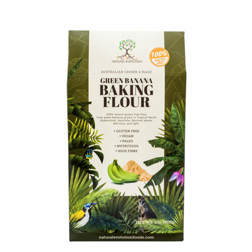 Green Banana Baking Flour 454g by NATURAL EVOLUTION