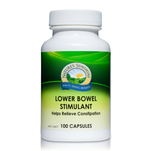 Lower Bowel Stimulant 100 Capsules by Nature's Sunshine