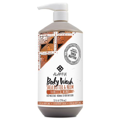Alaffia EVERYDAY SHEA Body Wash Vanilla Mint 950ml