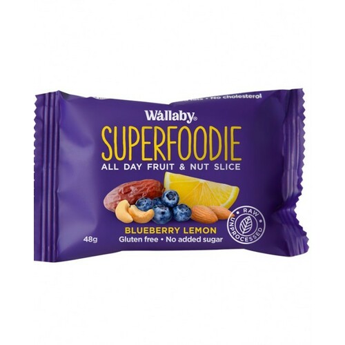 All-Day Fruit and Nut Slices Blueberry Lemon 48g