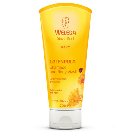 Calendula Shampoo & Body Wash 200ml  by Weleda
