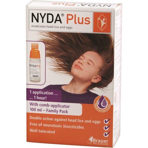 NYDA Plus Head Lice Treatment (2x50ml) 100ml    by Nyda®