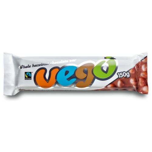 Hazelnut Chocolate Bar 150g by Vego 