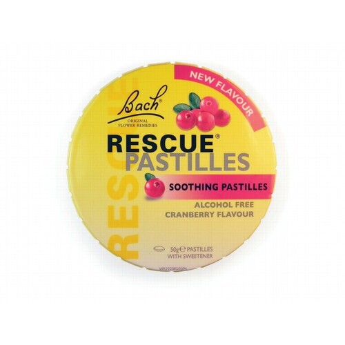 Rescue Pastilles Cranberry 50g by Martin & Pleasance