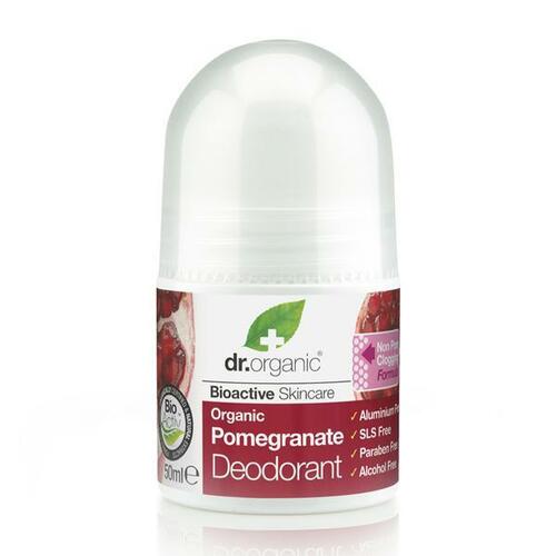 DR ORGANIC Roll-On Deodorant Pomegranate 50ml