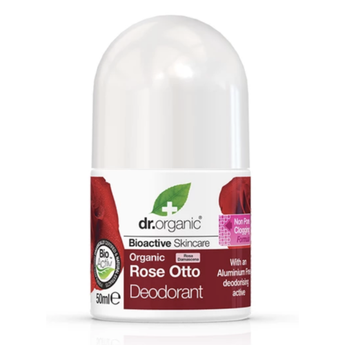 DR ORGANIC Roll-On Deodorant Rose Otto 50ml