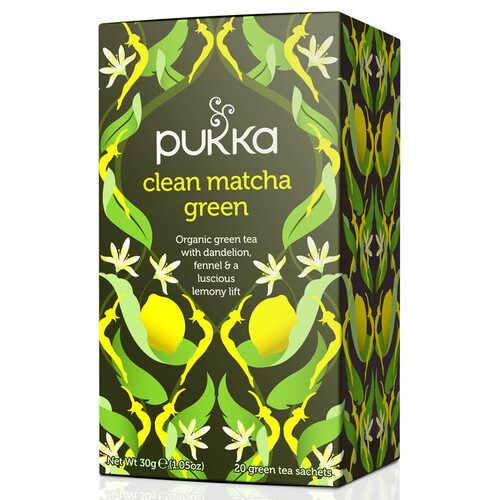 Organic Pukka Tea - Clean Matcha Green Tea by Organic Pukka Tea