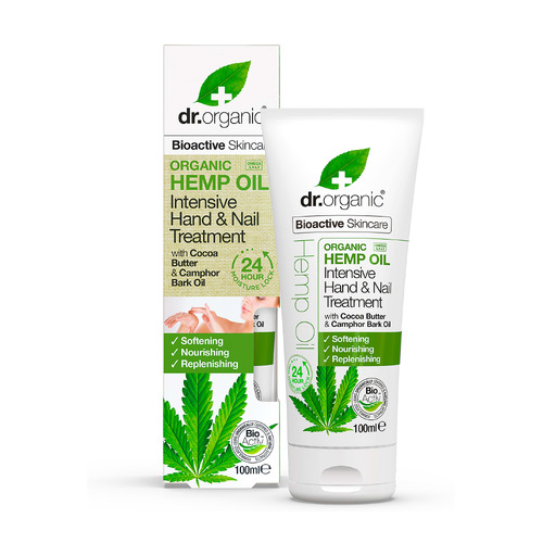 Hemp Oil Hand & Nail Treatment (100ml) by Dr Organic