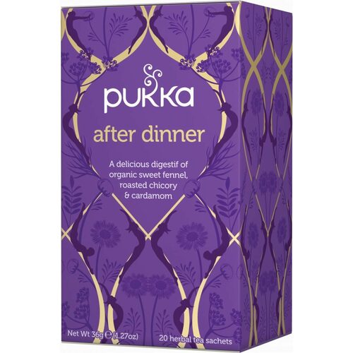 After Dinner Tea Bags by Organic Pukka Tea