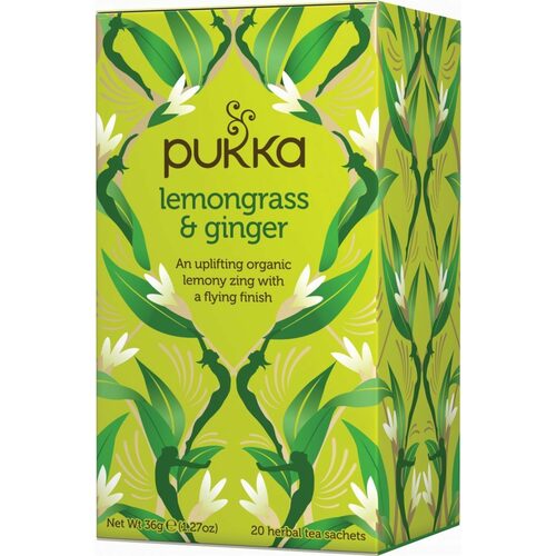 Lemongrass & Ginger Pukka Tea Bags