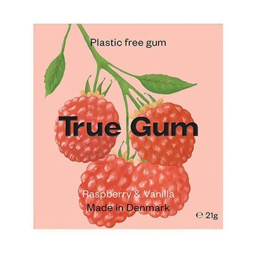 Raspberry and Vanilla Gum 21g