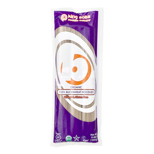 Organic 100% Buckwheat Noodles 250g  by KING SOBA