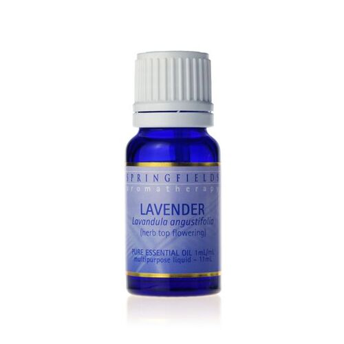 Lavender Essential Oil Certified Organic 30ml by Springfields