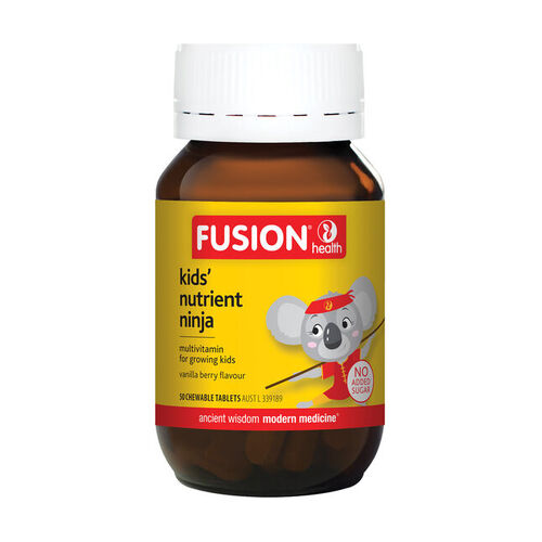 Fusion Kids Nutrient Ninja 50 Chewable Tablets