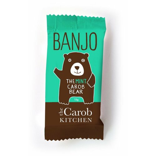 Banjo Bear Mint 15g by The Carob Kitchen