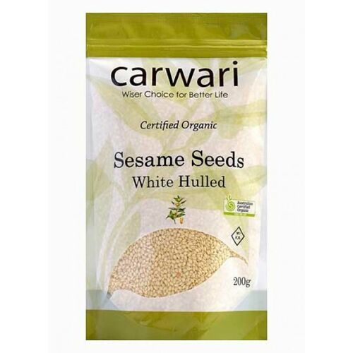 Sesame Seeds White Hulled 200g by Carwari
