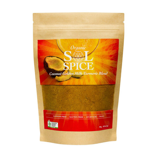 Sol Spice Coconut Golden Milk Turmeric Blend 130g