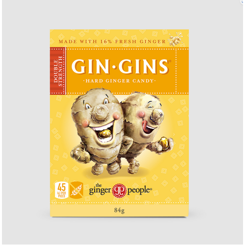 Ginger Candy Hard Double Strength (84g) by THE GINGER PEOPLE