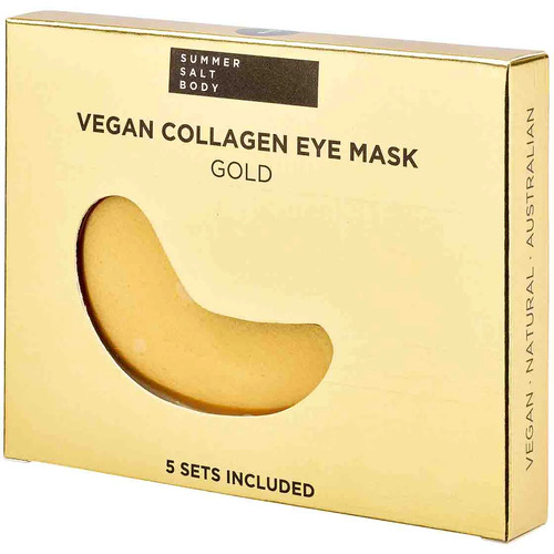 Vegan Collagen Eye Mask Gold 5pack by Summer Salt Body 