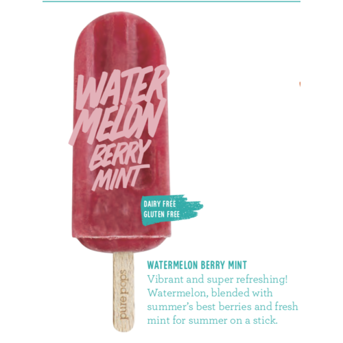 Watermelon Berry Mint Pop