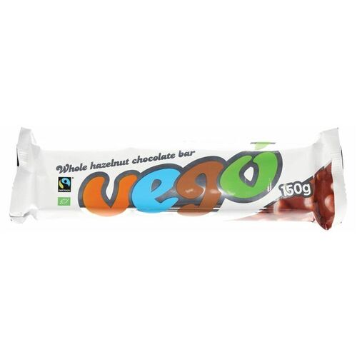 VEGO Organic Whole Hazelnut Chocolate Bars by VEGO