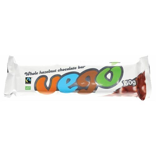 VEGO Organic Whole Hazelnut Chocolate Bars