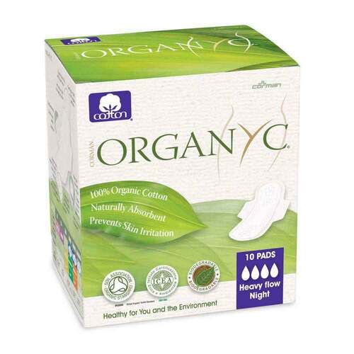 Ultra Thin Pads Heavy + Wings  by ORGANYC