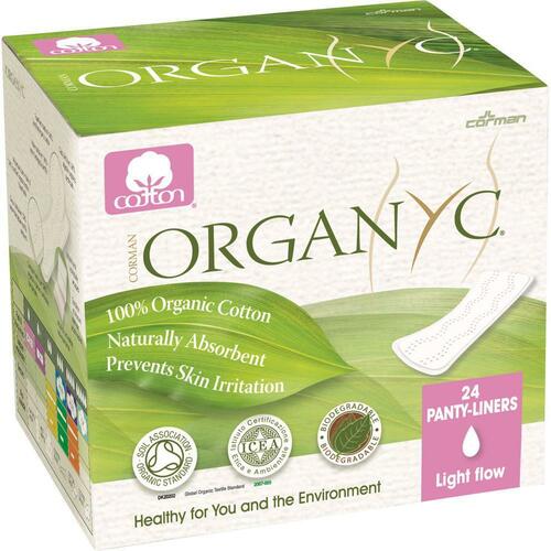 Ultra Thin Panty Liners - Light Pack 24 by ORGANYC