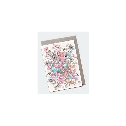 Gift Card Romantic Blooms LARGE