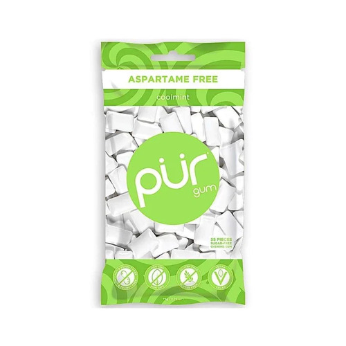 Pur Gum Coolmint Gum Bag (55 Pieces)
