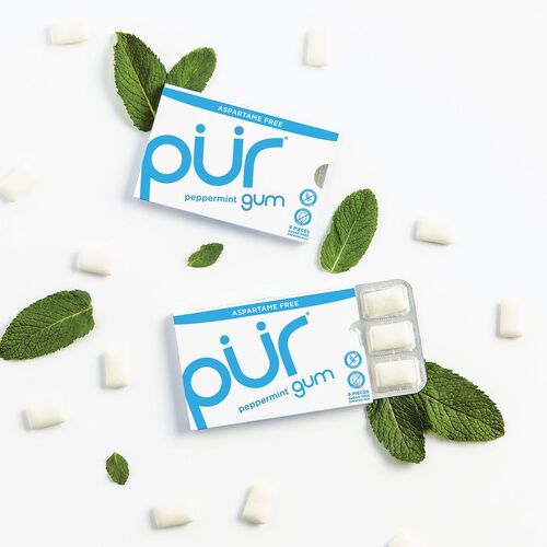Pur Gum Peppermint Gum (9 Pieces)