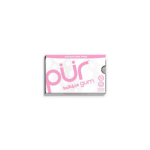 PUR Bubble Gum Aspartame Free 9pc