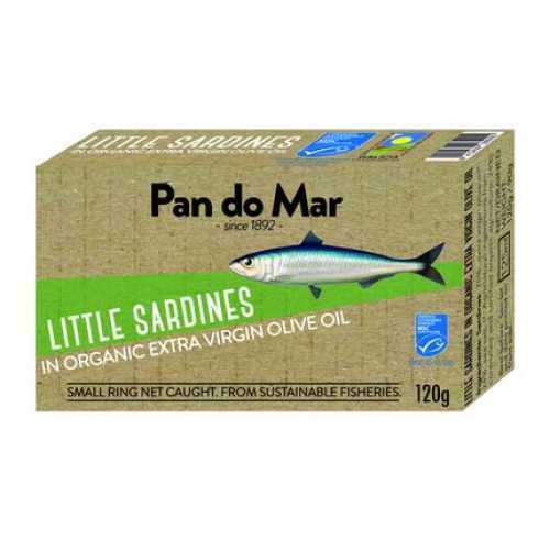 Little Sardines 120g by Pan Do Mar