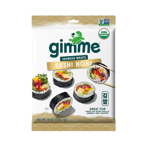 GIMME Seaweed Sushi Nori 10 Sheets
