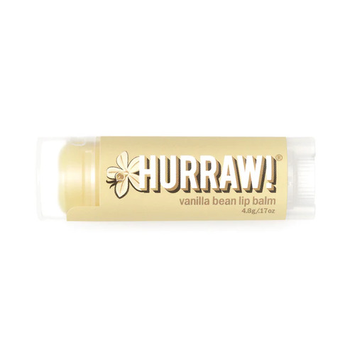 Vanilla Bean Lip Balm (4.8g) by HURRAW Lip Balms