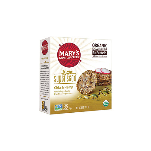 Superseed Chia & Hemp Crackers 155g