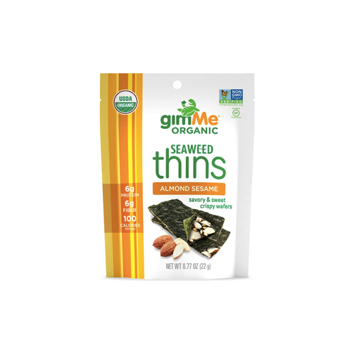 Gimme Organic Seaweed Thins Almond Sesame 22g