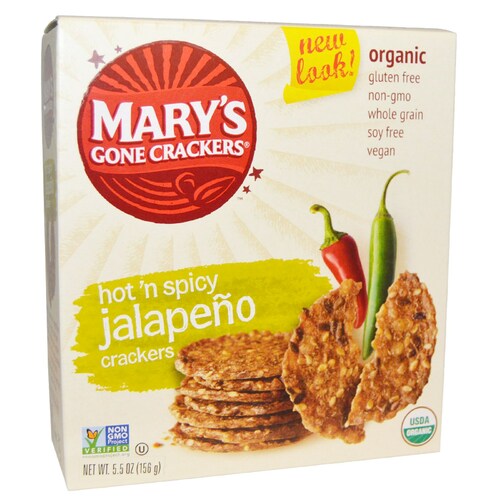 Hot & Spicy Jalapeno Crackers 155g