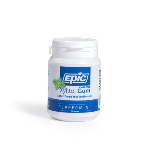 Peppermint Xylitol Chewing Gum (50pc)