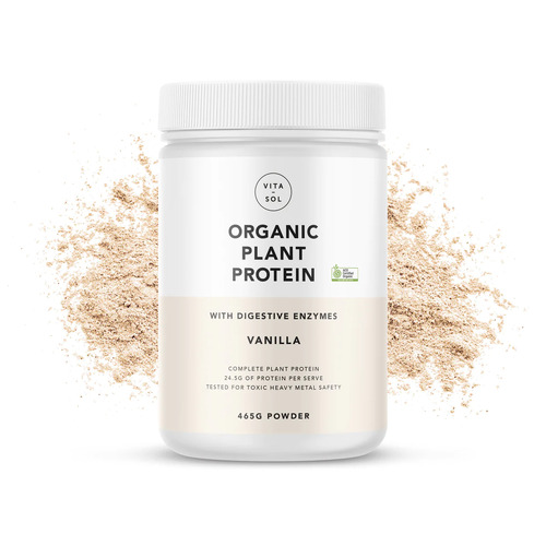 Plant Protein Vanilla 465g by Vita-Sol