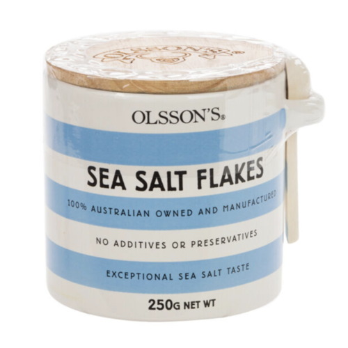 Olsson's Sea Salt Flakes Jar 250g 