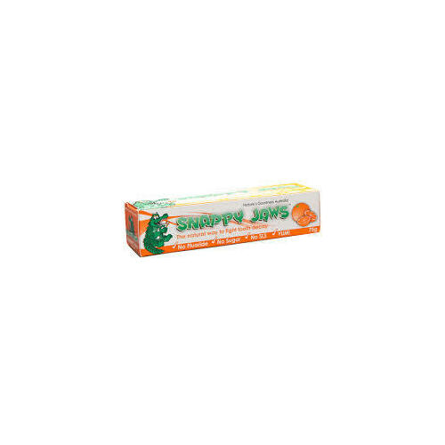 Snappy Jaws Toothpaste Orange 75g