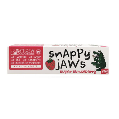 Snappy Jaws Toothpaste Strawberry 75g