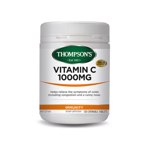 Vitamin C Chewable 1000mg 150 Tablets