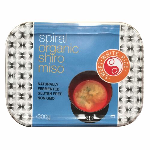 ORGANIC Shiro Miso 300g by Spiral Foods