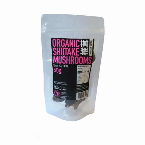 Organic Shitake Mushrooms 50g