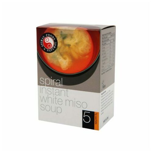Instant White Miso 5 Pack by Spiral Foods