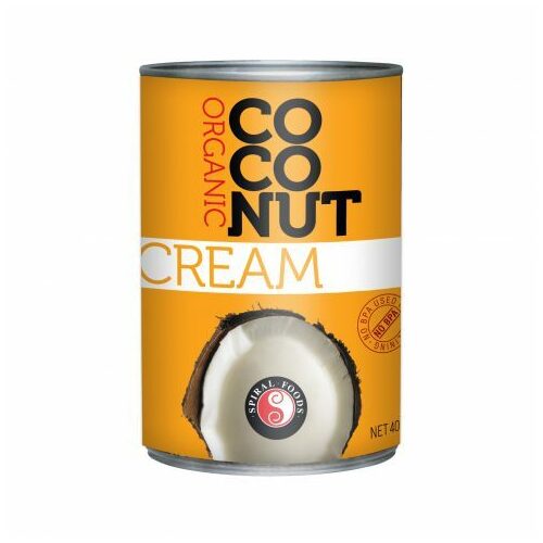 Organic Coconut Cream400ml by Spiral Foods